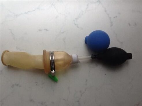 fatto in casa per l'ingrandimento del pene